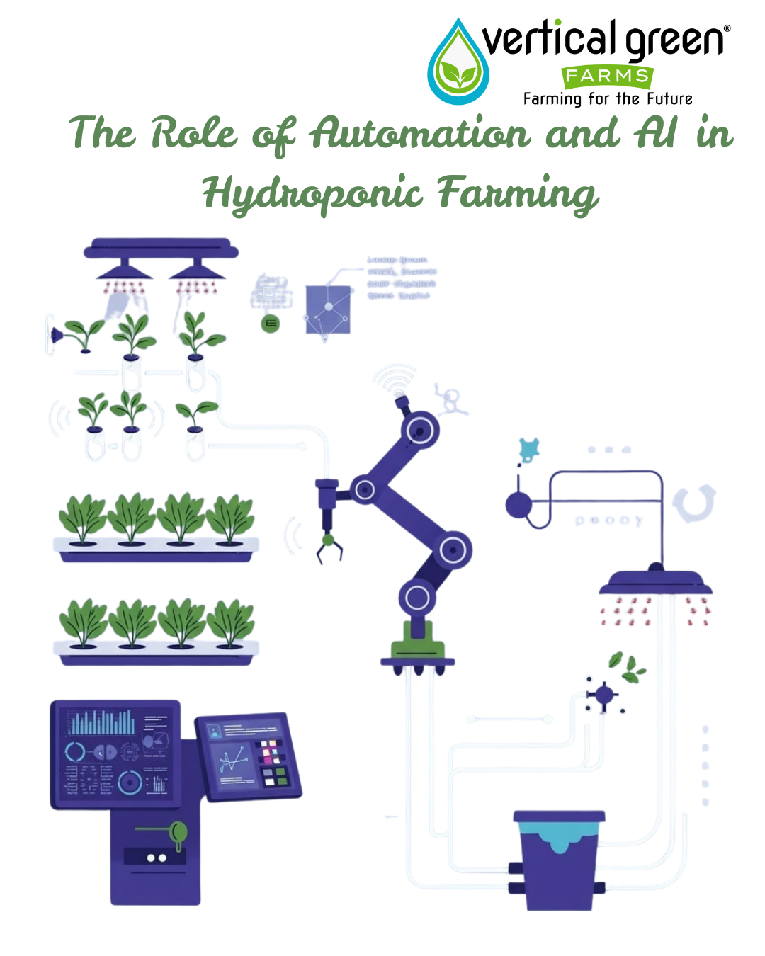 The Role of Automation and AI in Hydroponic Farming